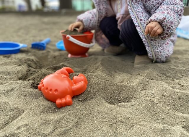 【保育園】砂遊び